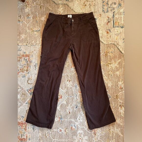 Chico's Rich Brown Trousers - Picture 1 of 6